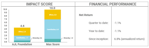 AJL Foundation Q1 2025 Impact and Financial Performance