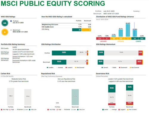 AJL Foundation Q1 2025 Impact and Financial Performance