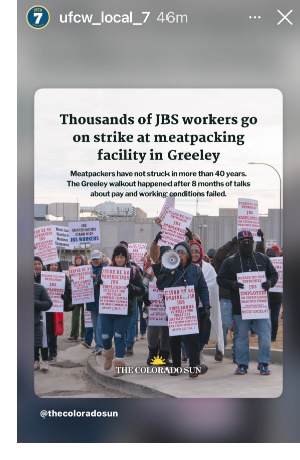 JBS Shareholders Stand with JBS Workers