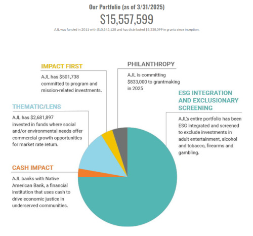 AJL Foundation Q1 2025 Impact and Financial Performance